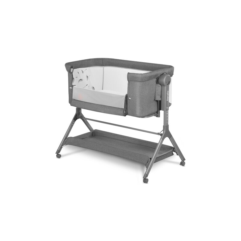 Lionelo - Patut co-sleeper Leonie Plus, Pliabil, Cu sistem de leganare, Cu setare unghiulara, Reglabil in 6 pozitii pe inaltime, Conform cu standardele europeane de securitate EN1130 si EN16890, Gri Lionelo - Patut co-sleeper Leonie Plus, Pliabil, Cu sistem de leganare, Cu setare unghiulara, Reglabil in 6 pozitii pe inaltime, Conform cu standardele europeane de securitate EN1130 si EN16890, Gri