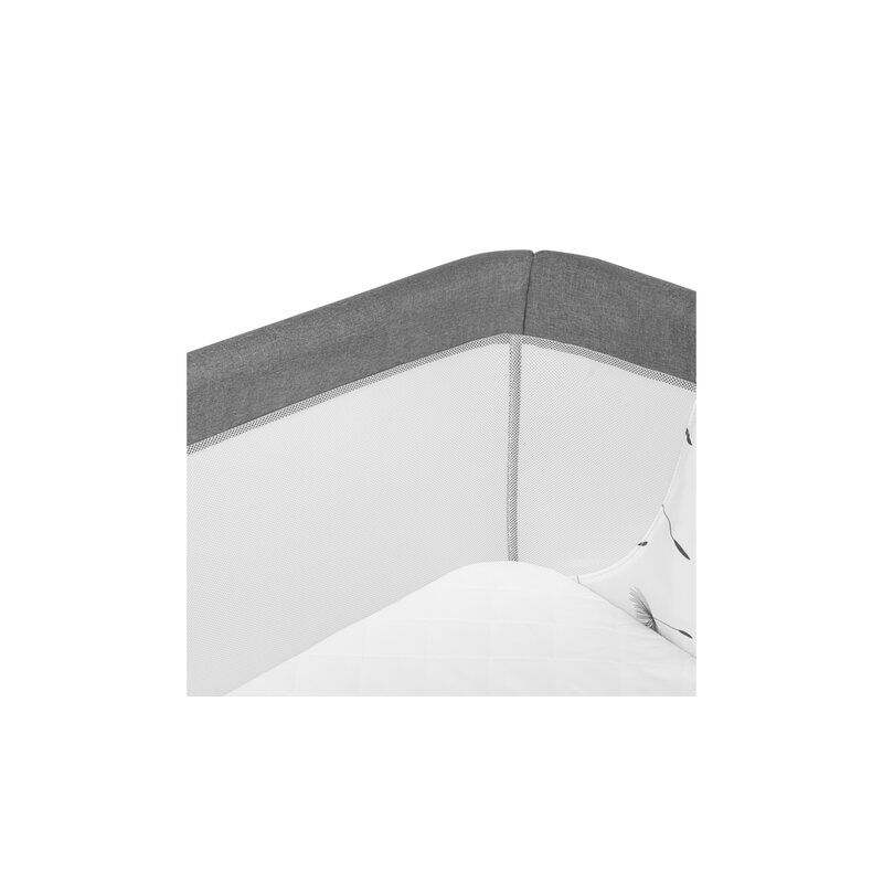 Lionelo - Patut co-sleeper Leonie Plus, Pliabil, Cu sistem de leganare, Cu setare unghiulara, Reglabil in 6 pozitii pe inaltime, Conform cu standardele europeane de securitate EN1130 si EN16890, Gri Lionelo - Patut co-sleeper Leonie Plus, Pliabil, Cu sistem de leganare, Cu setare unghiulara, Reglabil in 6 pozitii pe inaltime, Conform cu standardele europeane de securitate EN1130 si EN16890, Gri