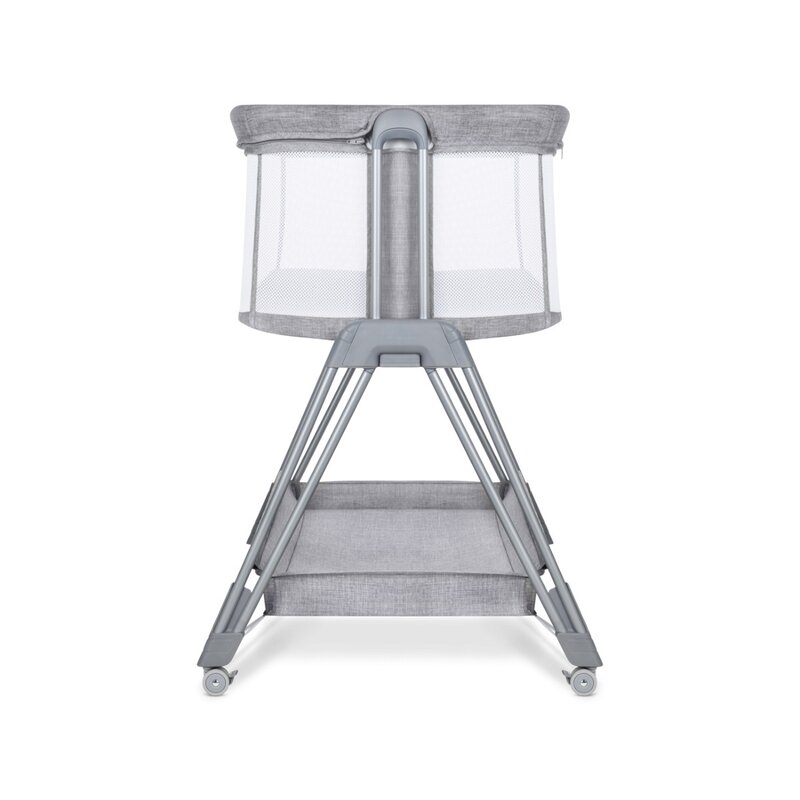 Lionelo - Patut co-sleeper Luna, 2 in 1, Cu setare unghiulara, Cu roti, Reglabil in 6 pozitii pe inaltime, Gri deschis Lionelo - Patut co-sleeper Luna, 2 in 1, Cu setare unghiulara, Cu roti, Reglabil in 6 pozitii pe inaltime, Gri deschis