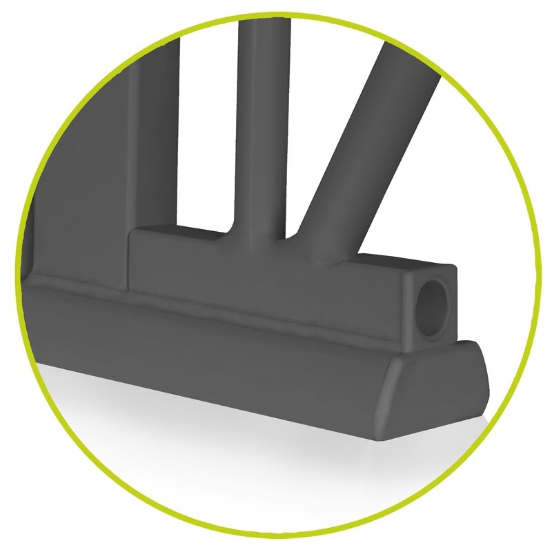 Lionelo - Poarta de siguranta prin presiune Truus Slim, 105 cm, Conform cu standardul europeane de securitate EN1930, Gri/Natur