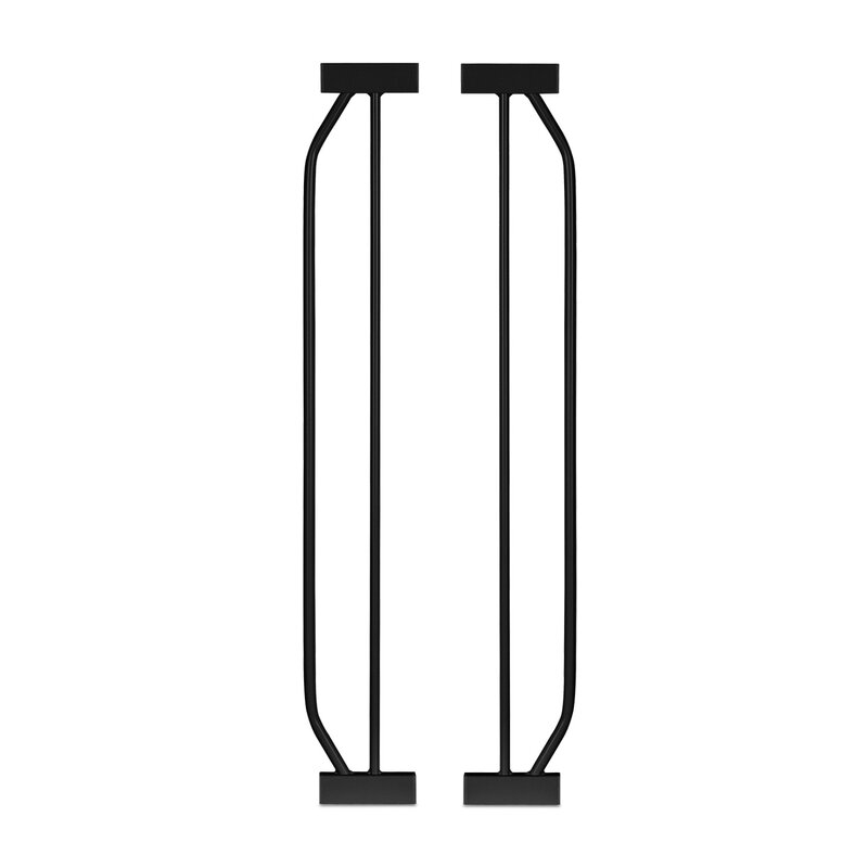 Lionelo - Poarta de siguranta prin presiune Truus Slim, 105 cm, Conform cu standardul europeane de securitate EN1930, Negru/Natur