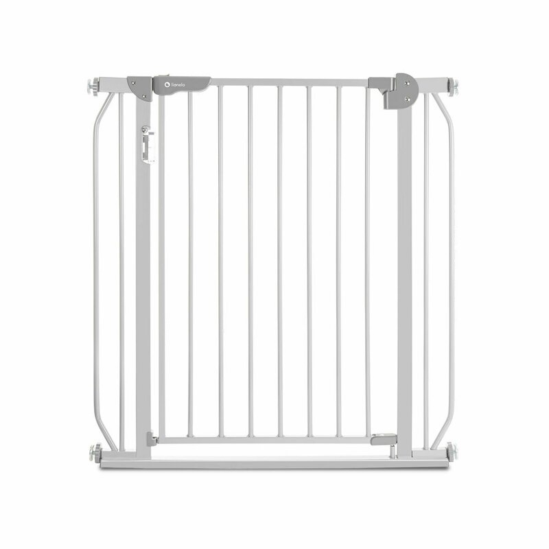 Lionelo - Poarta siguranta Truus Slim LED, Grey Lionelo - Poarta siguranta Truus Slim LED, Grey
