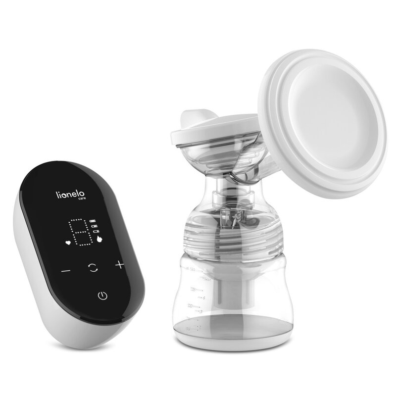 Lionelo - Pompa de san Fidi Go, Functie de masaj, Autonomie pana la 90 min, Afisaj LED, Cu accesorii, Gri Pal Lionelo - Pompa de san Fidi Go, Functie de masaj, Autonomie pana la 90 min, Afisaj LED, Cu accesorii, Gri Pal