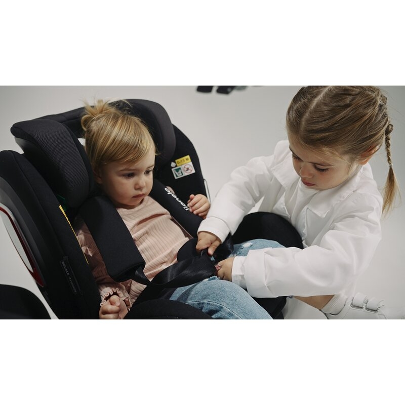Lionelo - Scaun auto Antoon Plus, Pozitie de somn, Protectie laterala, Rotire 360 grade, 0-18 kg, Cu Isofix si picior de sustinere, Negru Lionelo - Scaun auto Antoon Plus, Pozitie de somn, Protectie laterala, Rotire 360 grade, 0-18 kg, Cu Isofix si picior de sustinere, Negru