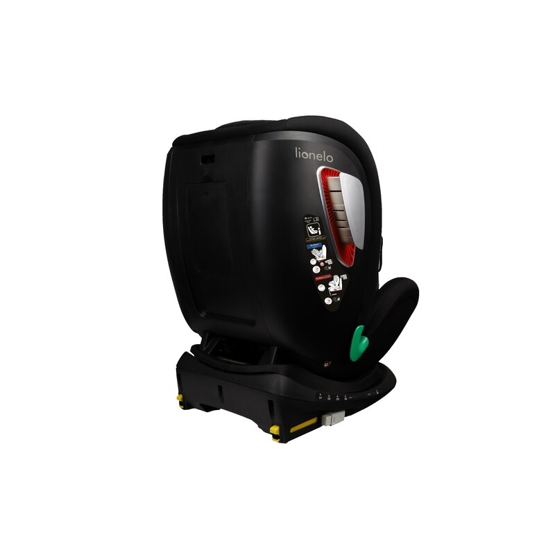 Lionelo - Scaun auto Antoon Plus, Pozitie de somn, Protectie laterala, Rotire 360 grade, 0-18 kg, Cu Isofix si picior de sustinere, Negru Lionelo - Scaun auto Antoon Plus, Pozitie de somn, Protectie laterala, Rotire 360 grade, 0-18 kg, Cu Isofix si picior de sustinere, Negru