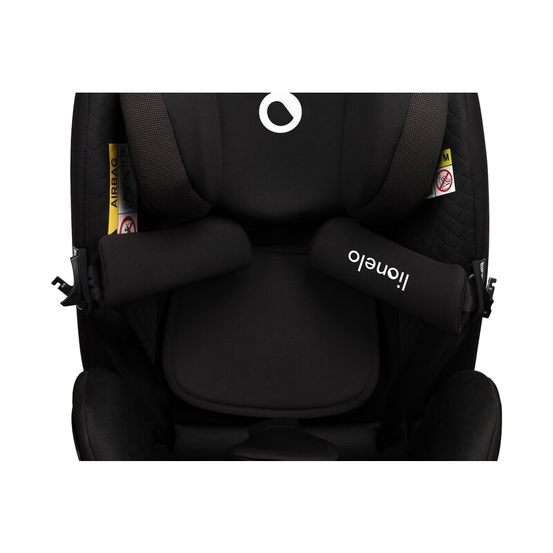 Lionelo - Scaun auto Antoon Plus, Pozitie de somn, Protectie laterala, Rotire 360 grade, 0-18 kg, Cu Isofix si picior de sustinere, Negru Lionelo - Scaun auto Antoon Plus, Pozitie de somn, Protectie laterala, Rotire 360 grade, 0-18 kg, Cu Isofix si picior de sustinere, Negru