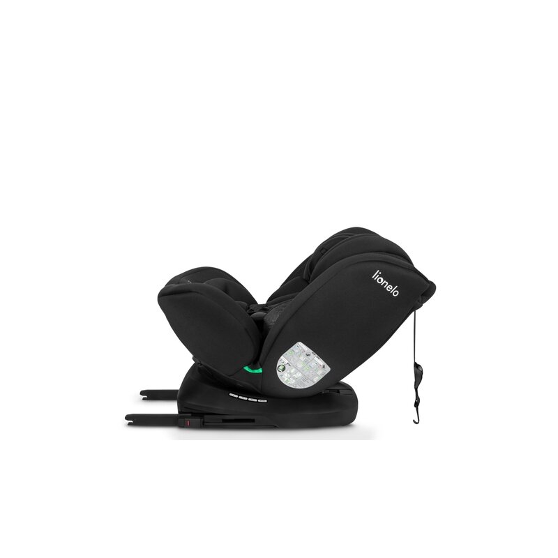 Lionelo - Scaun auto Bastiaan i-Size, 4 in 1, Protectie laterala, Cu spatar inclinabil in 4 pozitii, Cu tetiera reglabila in 7 pozitii, Rotire 360 grade, Top Tether, 0-36 Kg, 40-150 cm, Cu Isofix, Conform cu standardul european de securitate ECE R129/03,