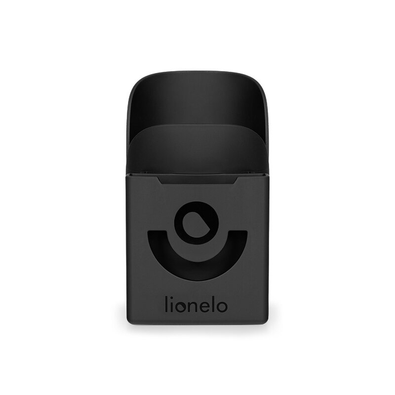Suport universal pentru biberon/pahar si telefon Ove, Cu sistem de rotire 360, Negru, Lionelo Suport universal pentru biberon/pahar si telefon Ove, Cu sistem de rotire 360, Negru, Lionelo