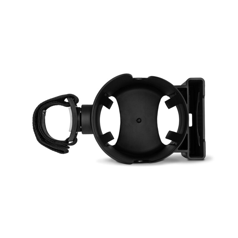 Suport universal pentru biberon/pahar si telefon Ove, Cu sistem de rotire 360, Negru, Lionelo Suport universal pentru biberon/pahar si telefon Ove, Cu sistem de rotire 360, Negru, Lionelo