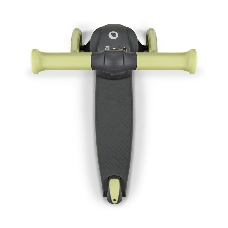 Lionelo - Trotineta pentru copii, Jessy, Pliabila, Pana la 50 Kg, Cu design ergonomic, Cu lumini LED, 56 x 26 x 67-82 cm, 3 ani+, Verde