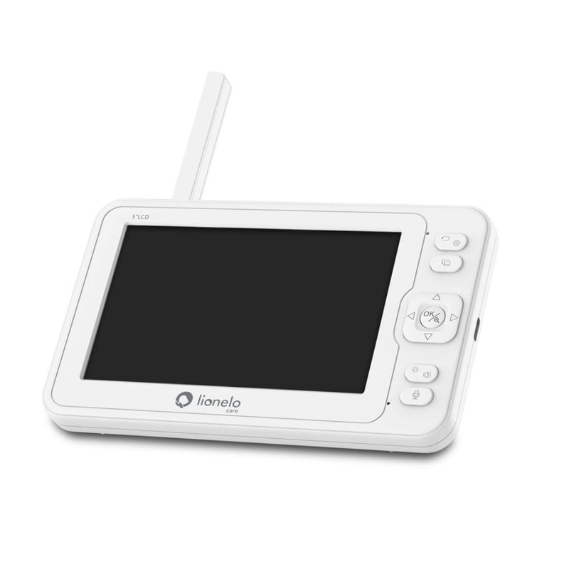Lionelo - Video monitor Babyline 6.2, Conexiune Wi-Fi, Pana la 8h de functionare, Comunicare bidirectionala, Senzor de temperatura, Alb Lionelo - Video monitor Babyline 6.2, Conexiune Wi-Fi, Pana la 8h de functionare, Comunicare bidirectionala, Senzor de temperatura, Alb