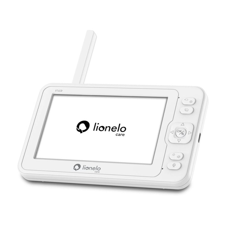 Lionelo - Video monitor Babyline 6.2, Conexiune Wi-Fi, Pana la 8h de functionare, Comunicare bidirectionala, Senzor de temperatura, Alb Lionelo - Video monitor Babyline 6.2, Conexiune Wi-Fi, Pana la 8h de functionare, Comunicare bidirectionala, Senzor de temperatura, Alb