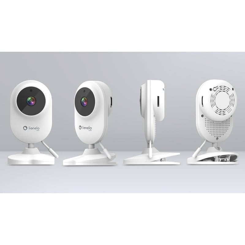 Lionelo - Video monitor Babyline 6.2, Conexiune Wi-Fi, Pana la 8h de functionare, Comunicare bidirectionala, Senzor de temperatura, Alb Lionelo - Video monitor Babyline 6.2, Conexiune Wi-Fi, Pana la 8h de functionare, Comunicare bidirectionala, Senzor de temperatura, Alb
