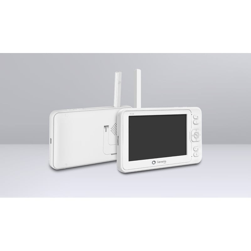 Lionelo - Video monitor Babyline 6.2, Conexiune Wi-Fi, Pana la 8h de functionare, Comunicare bidirectionala, Senzor de temperatura, Alb Lionelo - Video monitor Babyline 6.2, Conexiune Wi-Fi, Pana la 8h de functionare, Comunicare bidirectionala, Senzor de temperatura, Alb