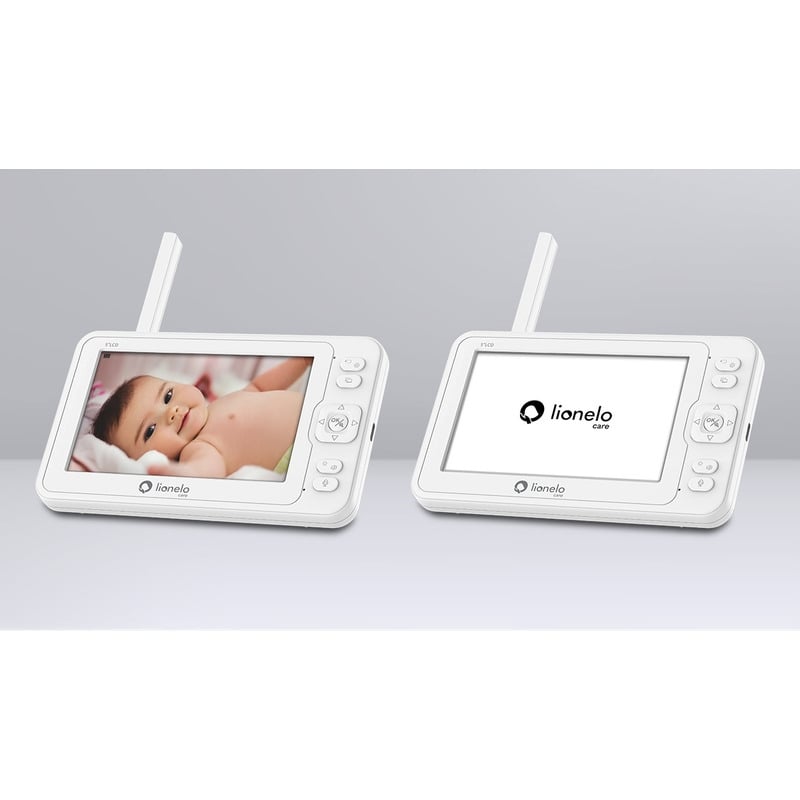 Lionelo - Video monitor Babyline 6.2, Conexiune Wi-Fi, Pana la 8h de functionare, Comunicare bidirectionala, Senzor de temperatura, Alb Lionelo - Video monitor Babyline 6.2, Conexiune Wi-Fi, Pana la 8h de functionare, Comunicare bidirectionala, Senzor de temperatura, Alb