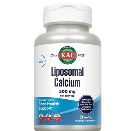 Calcium Lipozomal Kal, 500 mg, 90 capsule, Secom Calcium Lipozomal Kal, 500 mg, 90 capsule, Secom