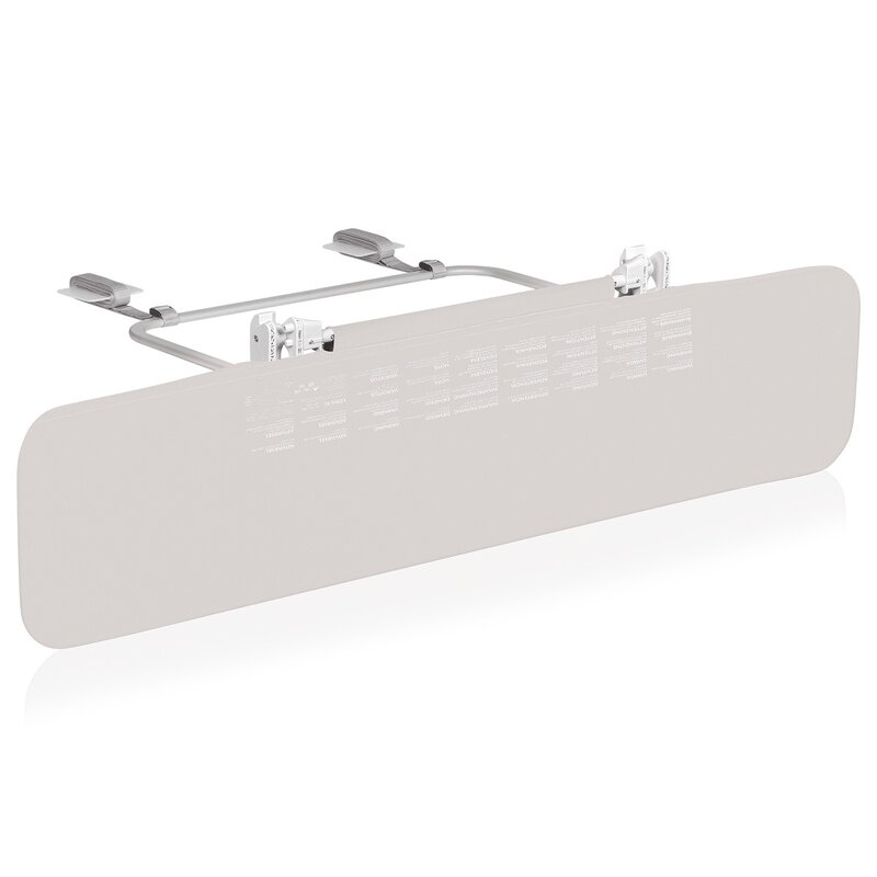 Bariera de protectie pentru pat, Lionelo, Lora XL, Pliabila, Sistem de blocare StandSafe, Geanta de transport inclusa, 150x46 cm, Conform cu BS 7972:2001+A1:2009, Bej