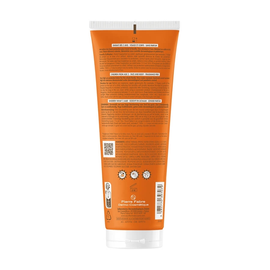 Lotiune protectie solara copii SPF 50+, 250ml, Avene