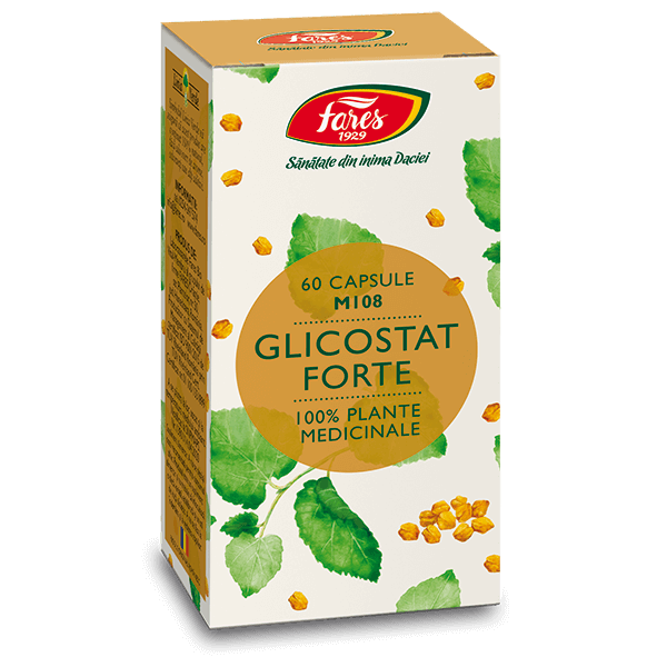 Glicostat Forte (M108) 60caps., Fares