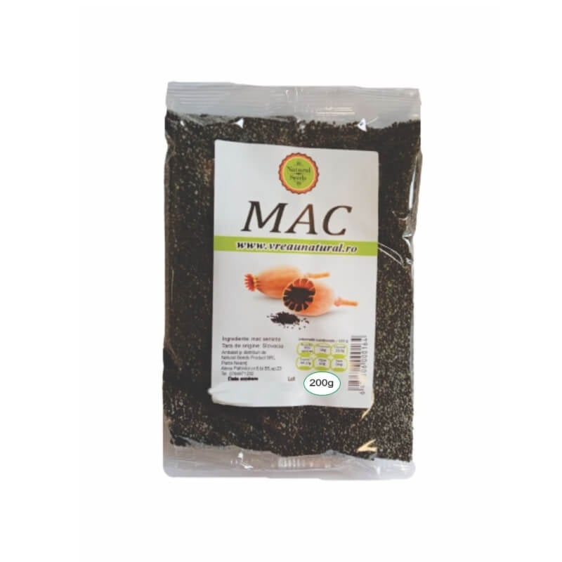 Mac seminte, 200 g, Natural Seeds Mac seminte, 200 g, Natural Seeds