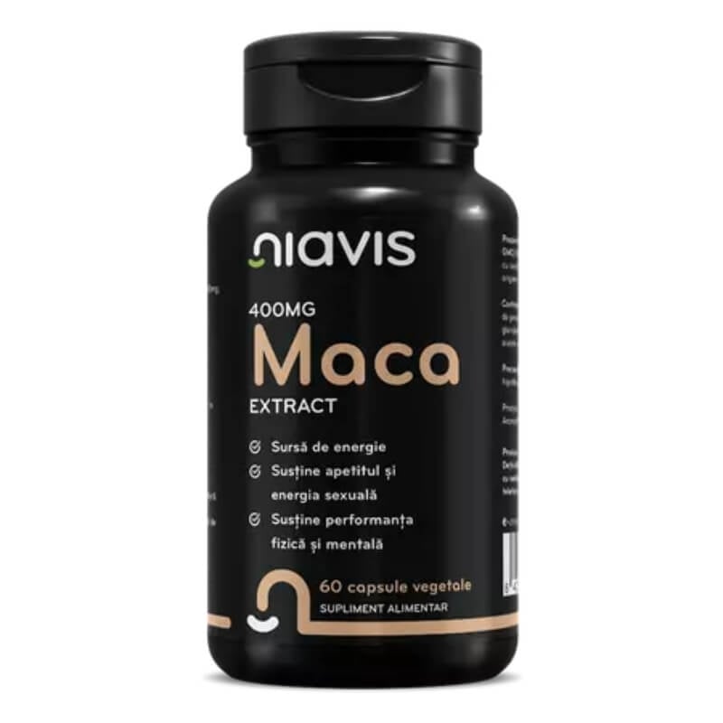 Maca extract, 400 mg, 60 capsule, Niavis