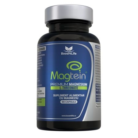 Magtein magneziu L-Treonat Premium 670 mg, 90 capsule, Boost4Life