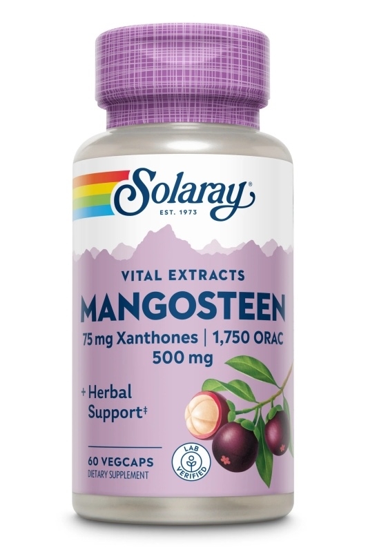 Mangosteen 500 mg Solaray, 60 capsule, Secom Mangosteen 500 mg Solaray, 60 capsule, Secom