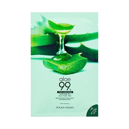 Masca Cu Efect Calmant Si 99% Aloe Vera Fresh Moisturizing,  23 ml, Holika