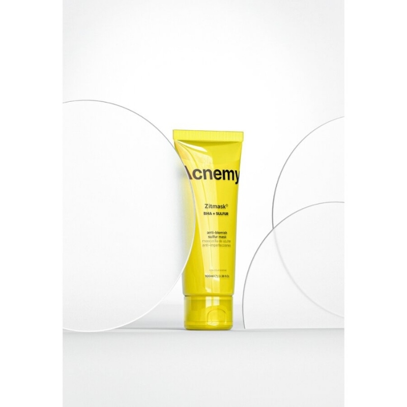 Zitmask Masca De Fata Pentru Semne Post-Acneice Cu Bha Si Sulf, 100 ml, Acnemy Zitmask Masca De Fata Pentru Semne Post-Acneice Cu Bha Si Sulf, 100 ml, Acnemy