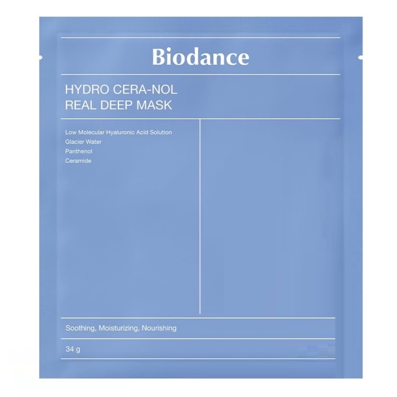 Masca Calmanta Cu Ceramide Hydro Cera-Nol Real Deep Mask, 34 g, Biodance Masca Calmanta Cu Ceramide Hydro Cera-Nol Real Deep Mask, 34 g, Biodance