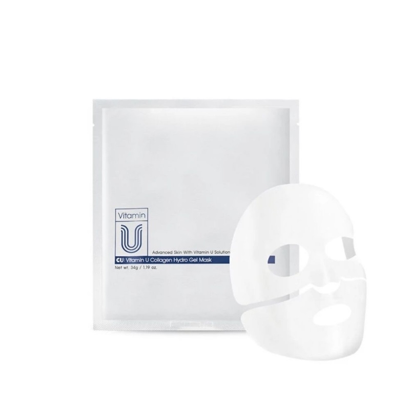 Masca Hidrogel Pentru Hidratare Si Stralucire Cu Vitamin U Collagen, 34 g, Cu Skin Masca Hidrogel Pentru Hidratare Si Stralucire Cu Vitamin U Collagen, 34 g, Cu Skin