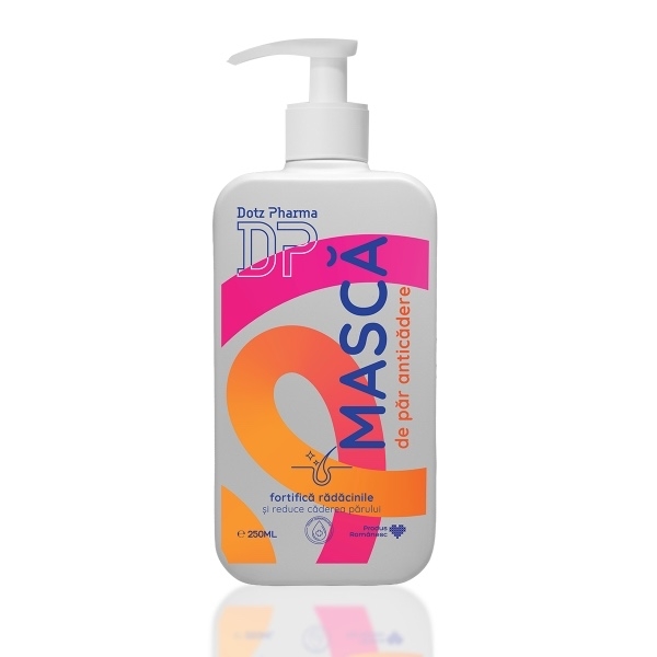 Masca anticadere pentru par, 250 ml, Dotz Pharma Masca anticadere pentru par, 250 ml, Dotz Pharma