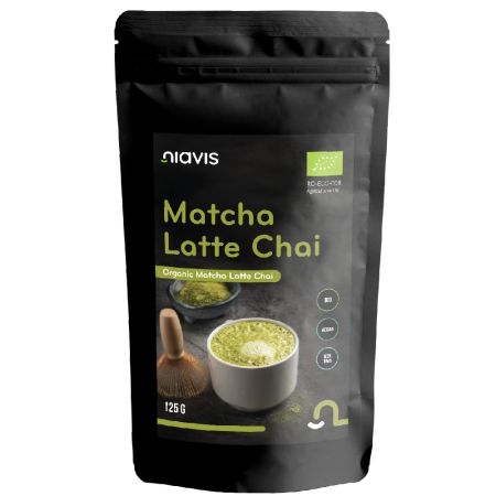 Matcha Latte Chai pulbere ecologica, 125 g, Niavis