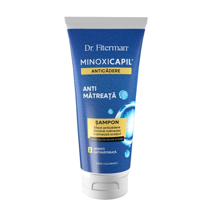 Sampon antimatreata impotriva caderii parului Minoxicapil, 200 ml, Doctor Fiterman Sampon antimatreata impotriva caderii parului Minoxicapil, 200 ml, Doctor Fiterman