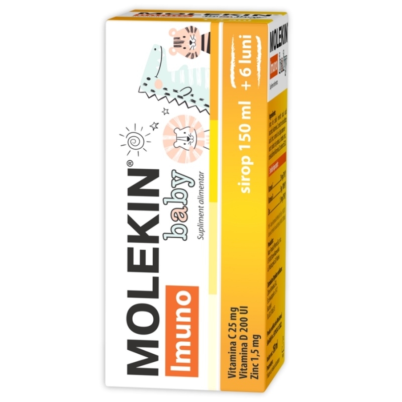 Molekin Imuno Baby sirop, 150 ml, Zdrovit Molekin Imuno Baby sirop, 150 ml, Zdrovit
