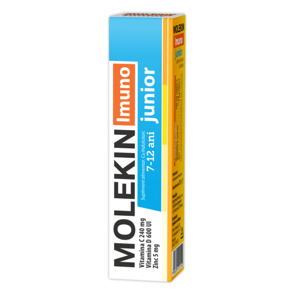 Molekin Imuno Junior, 20 comprimate efervescente, Zdrovit
