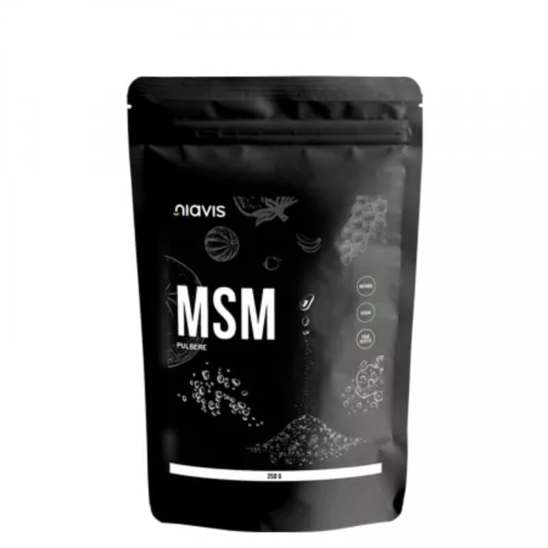 MSM pulbere ecologica, 250 g, Niavis MSM pulbere ecologica, 250 g, Niavis