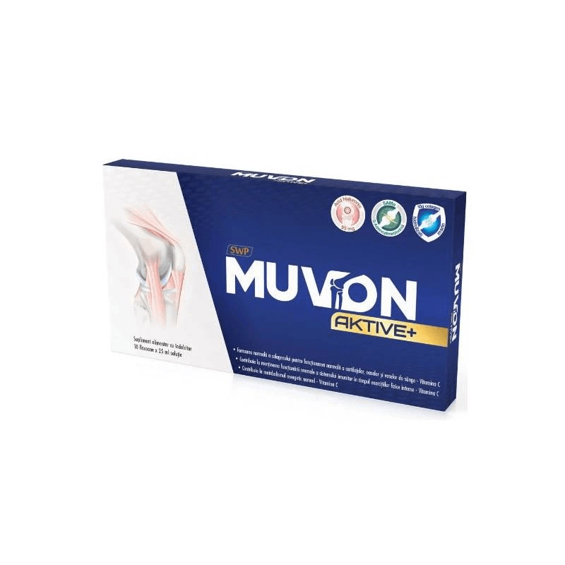 Muvon Aktive Plus, 10 fiole x 25 ml, Sun Wave Pharma