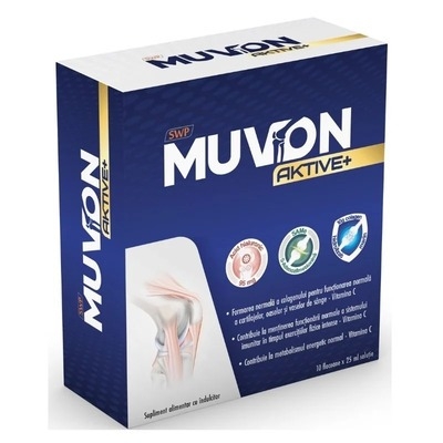 Muvon Aktive Plus, 10 fiole x 25 ml, Sun Wave Pharma