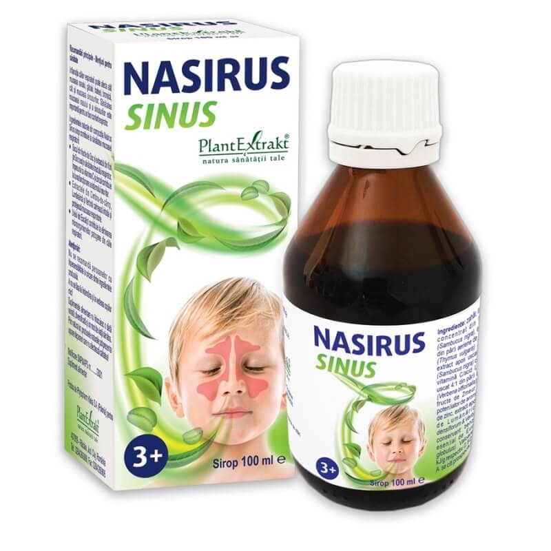 Sirop pentru copii Nasirus sinus, 100 ml, PlantExtrakt Sirop pentru copii Nasirus sinus, 100 ml, PlantExtrakt
