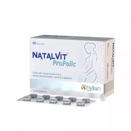 Natalvit Profolic, 60 comprimate, Hyllan Natalvit Profolic, 60 comprimate, Hyllan