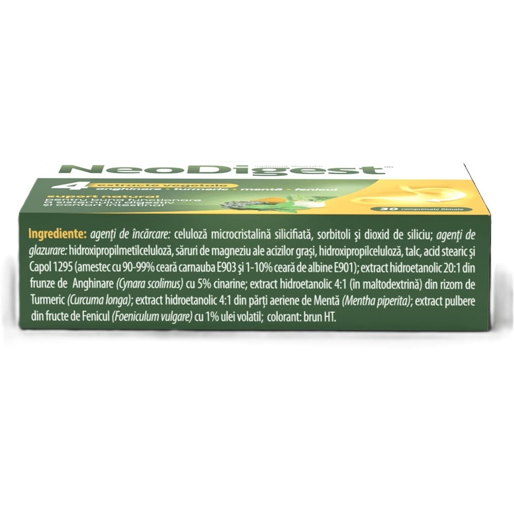 NeoDigest, 30 comprimate filmate, Aflofarm