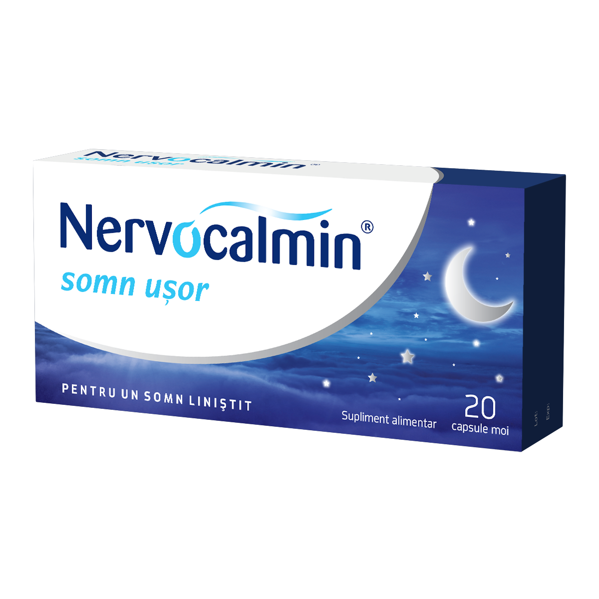 Nervocalmin - Somn usor 20 capsule moi Nervocalmin - Somn usor 20 capsule moi