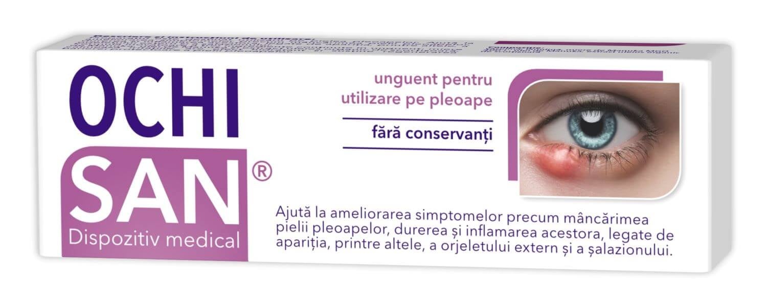 Unguent pentru urcior si chalazion OchiSan, 15 g, Zdrovit