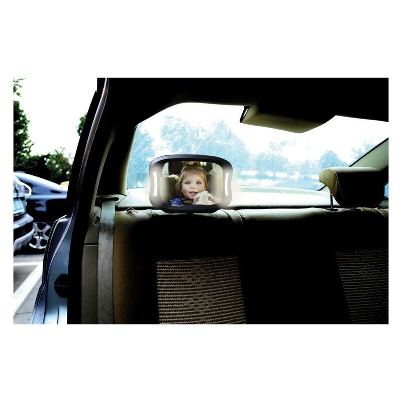Oglinda auto, FreeON, Pentru masina, Cu iluminare LED, Include telecomanda pentru pornire si oprire usoara, 28x21 cm, Black Oglinda auto, FreeON, Pentru masina, Cu iluminare LED, Include telecomanda pentru pornire si oprire usoara, 28x21 cm, Black