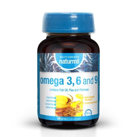 Omega 3,6,9 Naturmil, 60 capsule, Dietmed Omega 3,6,9 Naturmil, 60 capsule, Dietmed
