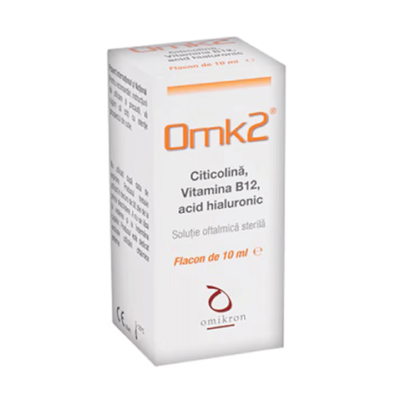 OMK2 solutie oftalmica, 10 ml, Omikron OMK2 solutie oftalmica, 10 ml, Omikron