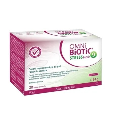 Omni-Biotic Stress Repair, 28 plicuri, Institut Allergosan