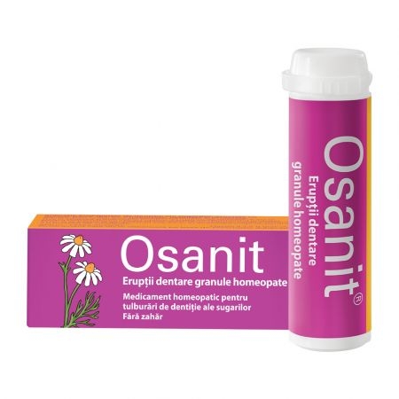 Granule homeopate pentru eruptii dentare Osanit, 7,5 g, Dr. A. & L. Schmidgall Granule homeopate pentru eruptii dentare Osanit, 7,5 g, Dr. A. & L. Schmidgall