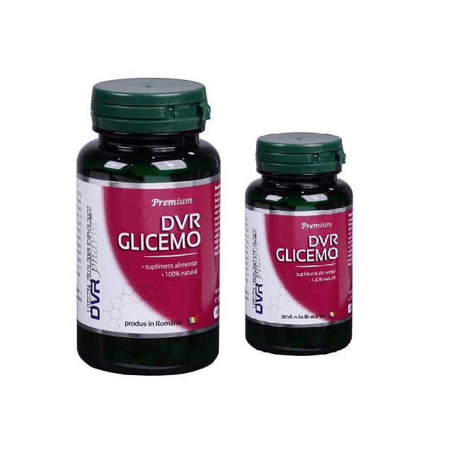 Pachet Glicemo, 60 + 30 capsule, DVR Pharm